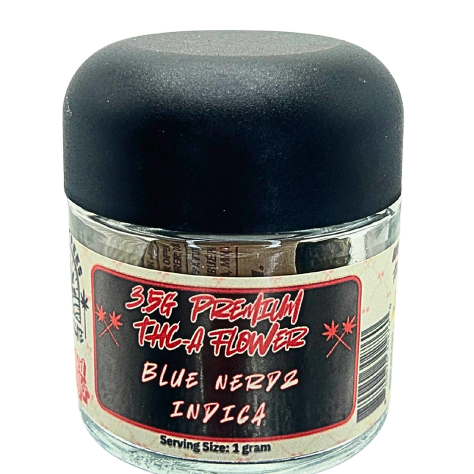 Premium Small Batch 3.5G THC-A Flower: Blue Nerdz