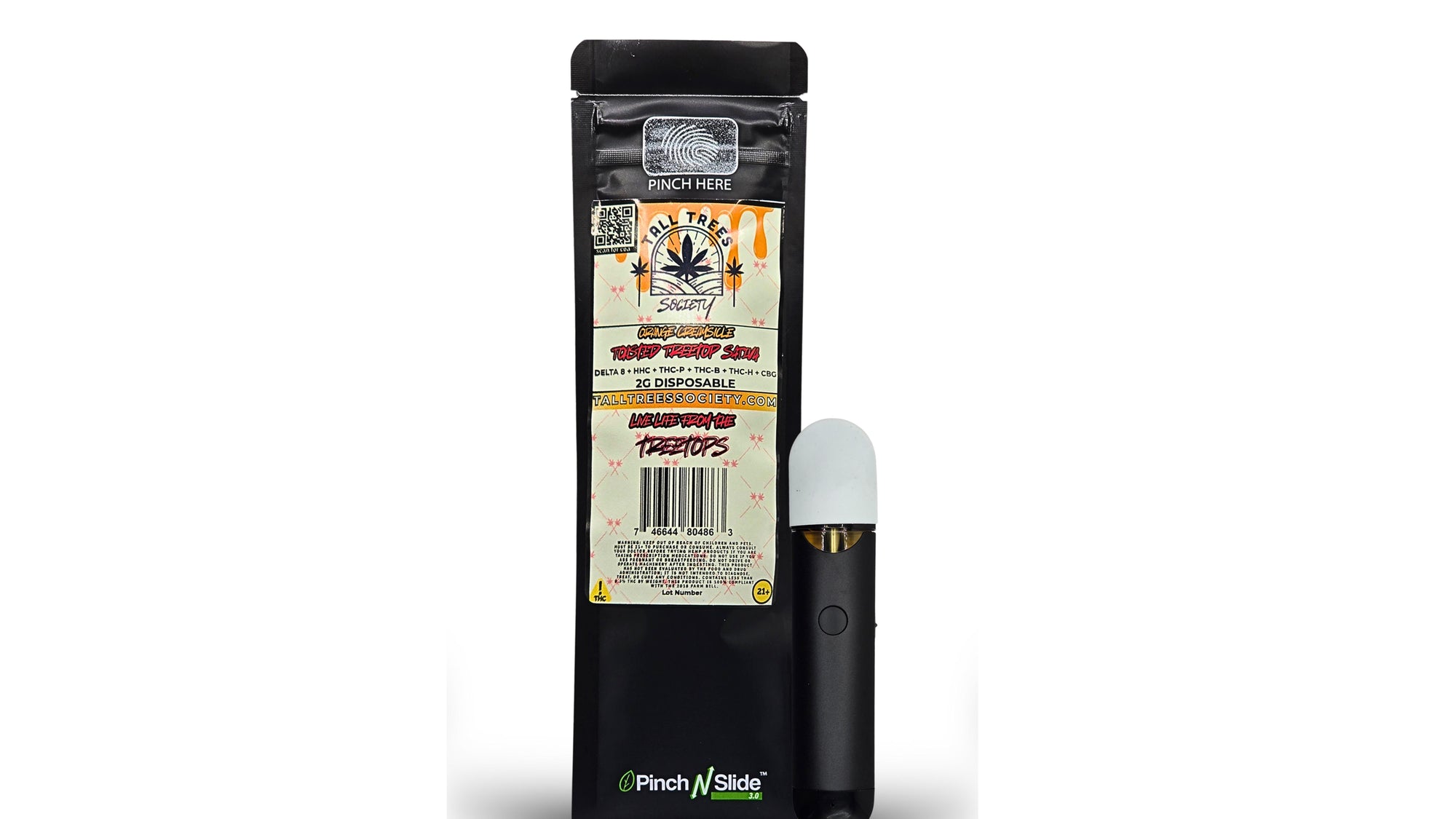 Orange Creamsicle 2G Toasted Treetop Blend Disposable