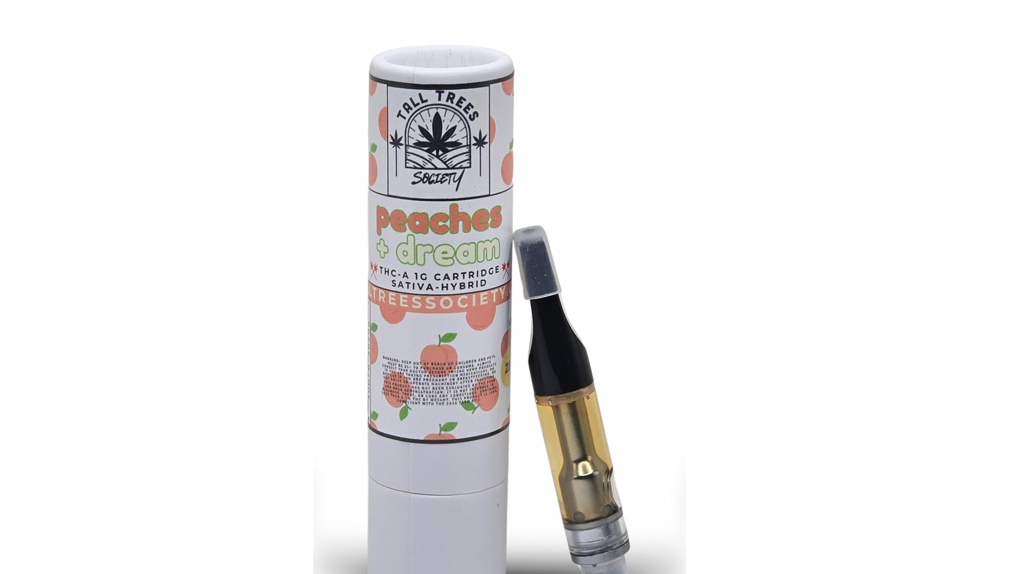 Peaches and Dream 1G THC-A Cartridge