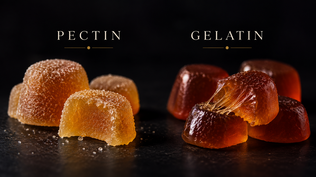 Pectin vs. Gelatin Gummies: What Actually Changes?