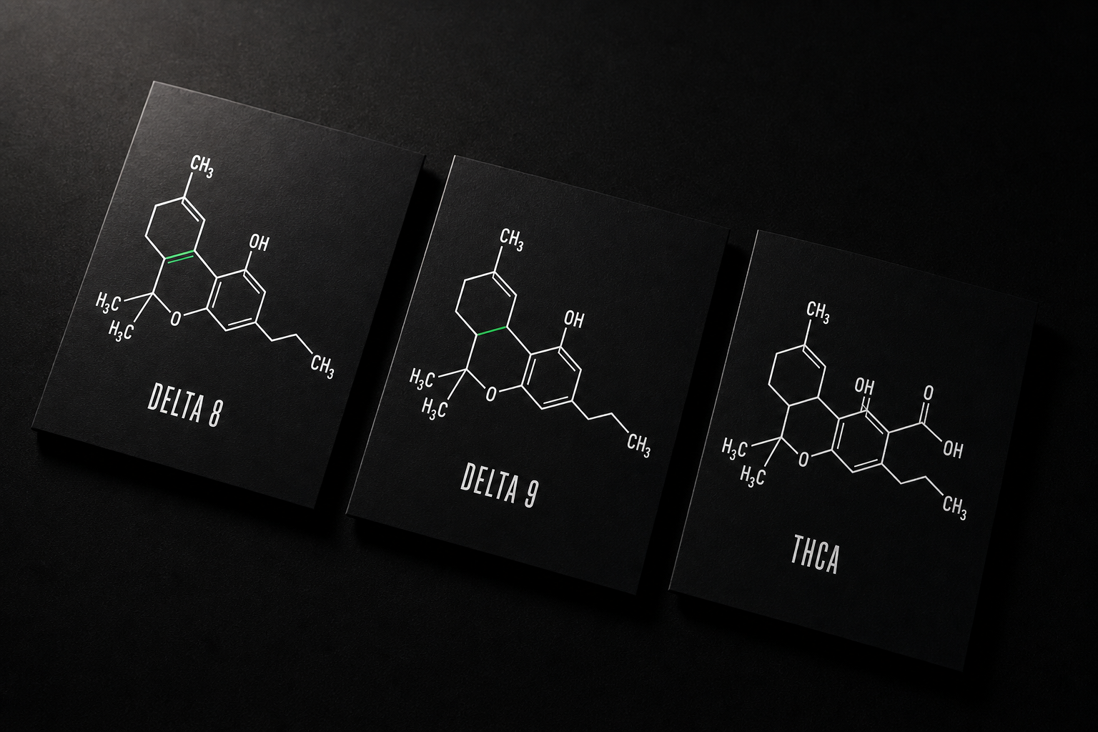 Delta 8 vs Delta 9 vs THCA: What Is Actually Different