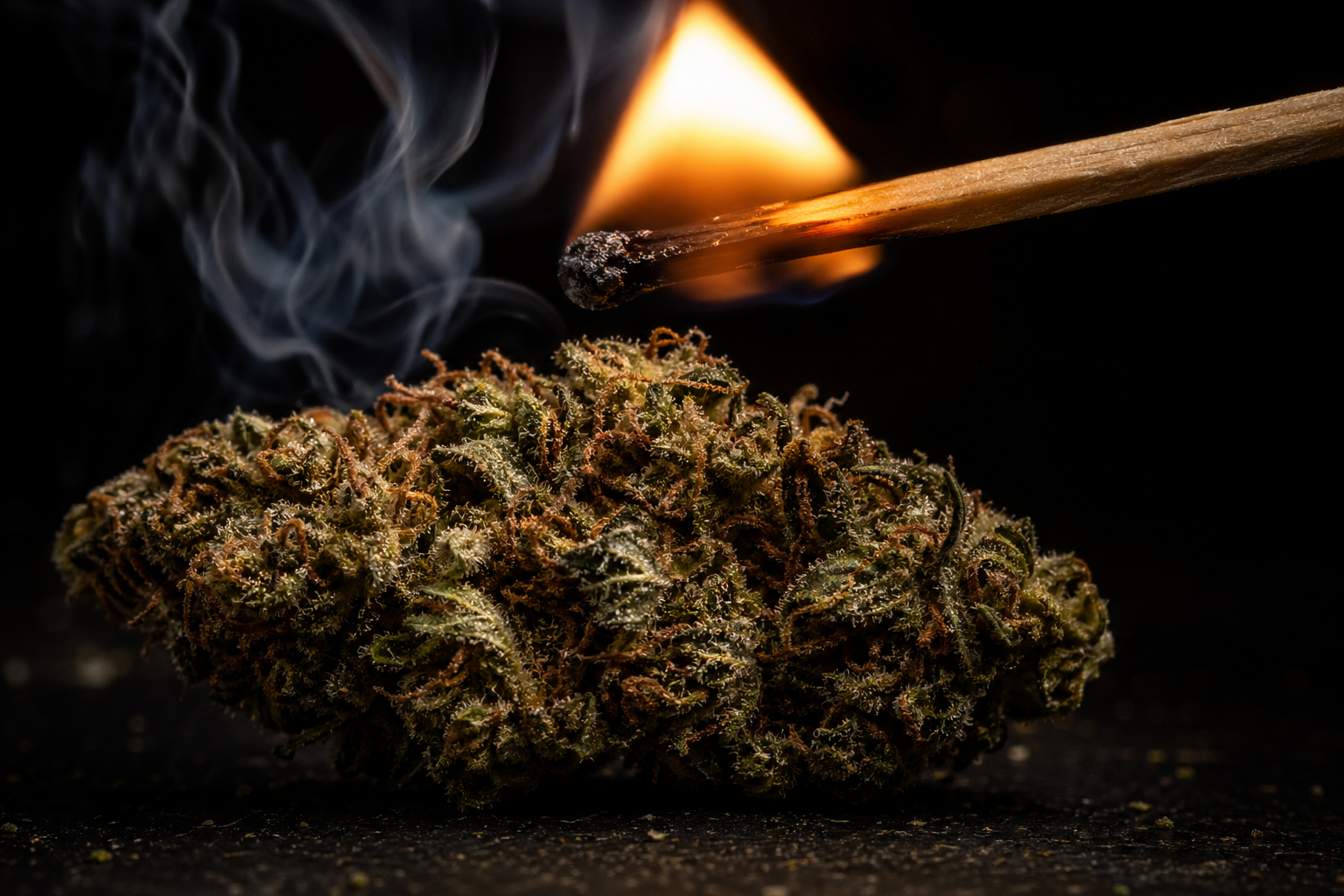 The Difference Between THCA and THC Is One Letter and One Match