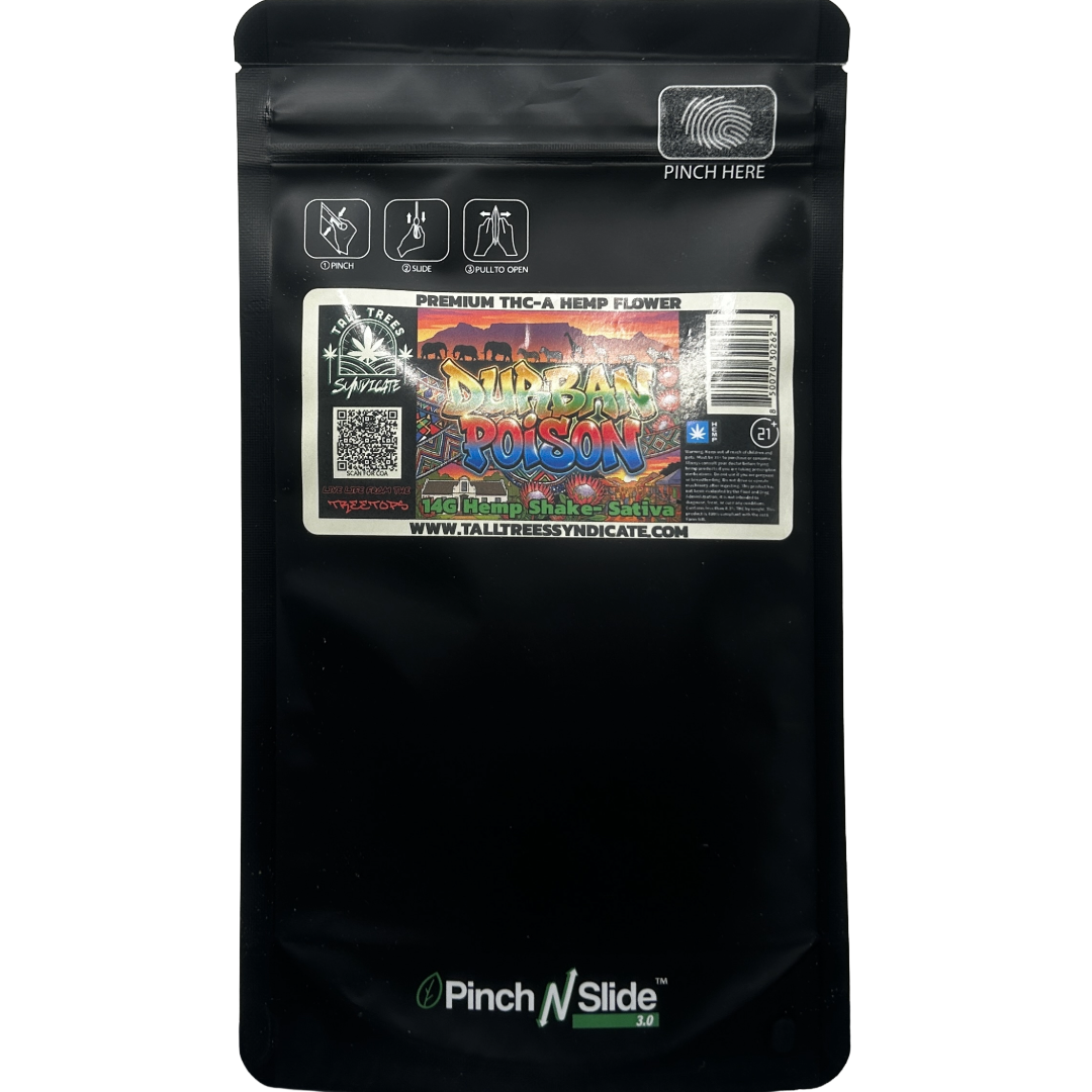 Durban Poison THC-A Hemp Shake 14G