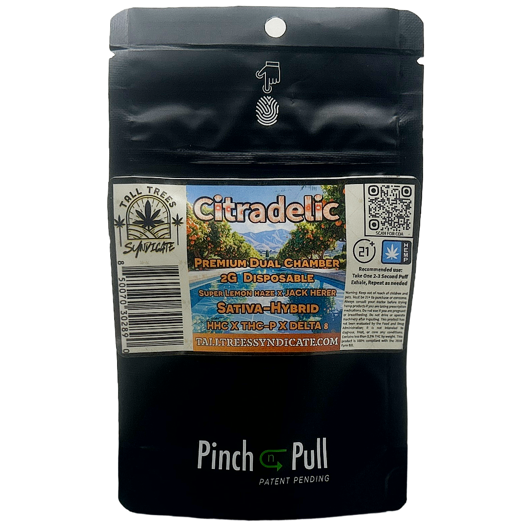 Tall Trees 2G Dual Chamber Disposable- Citradelic