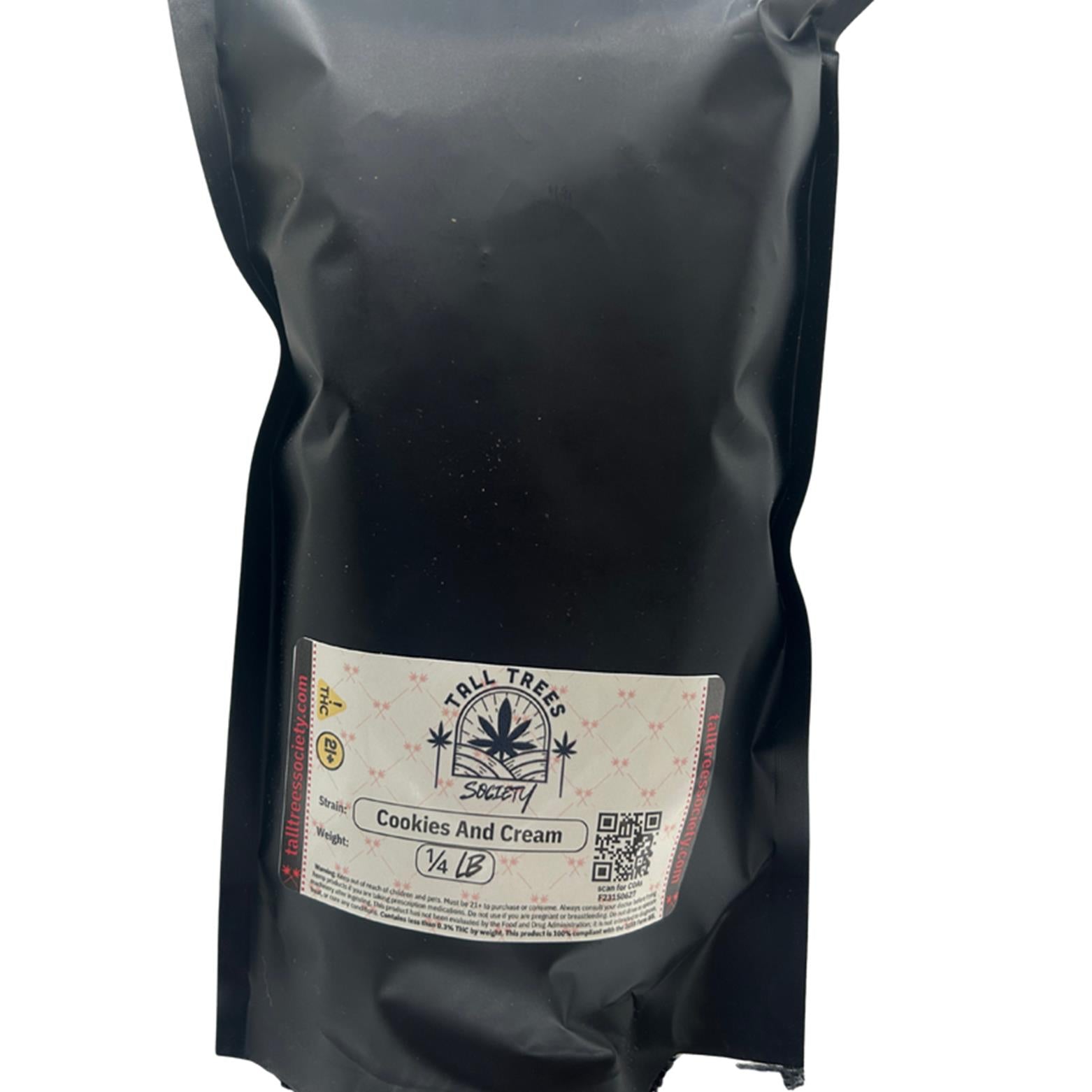 Limited Time Quarter Pound (112G) THC-A Flower: Cookies and Cream