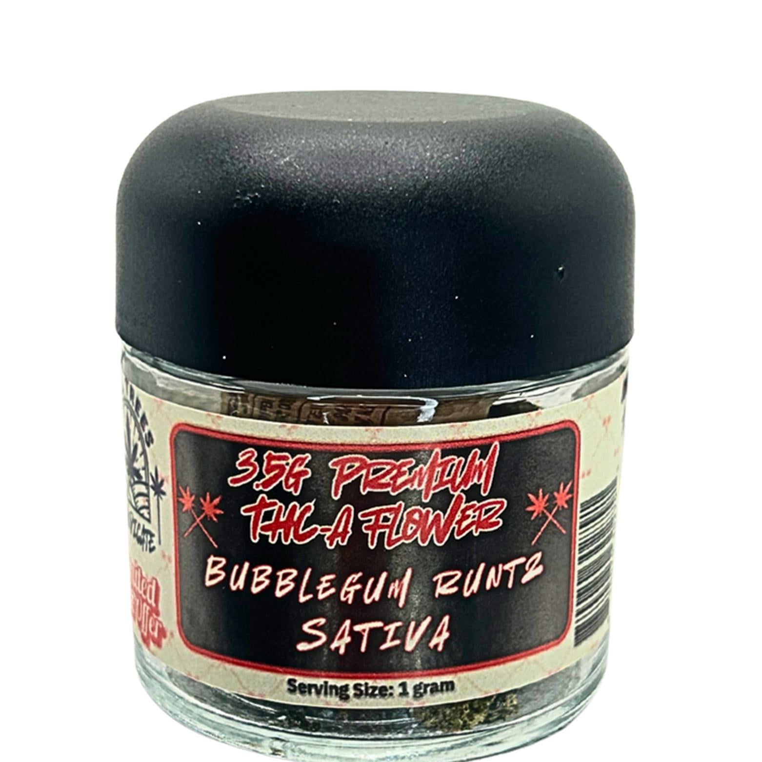 Premium Small Batch 3.5G THC-A Flower: Bubblegum Runtz