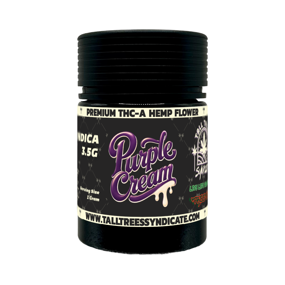Purple Cream THC-A Hemp Flower
