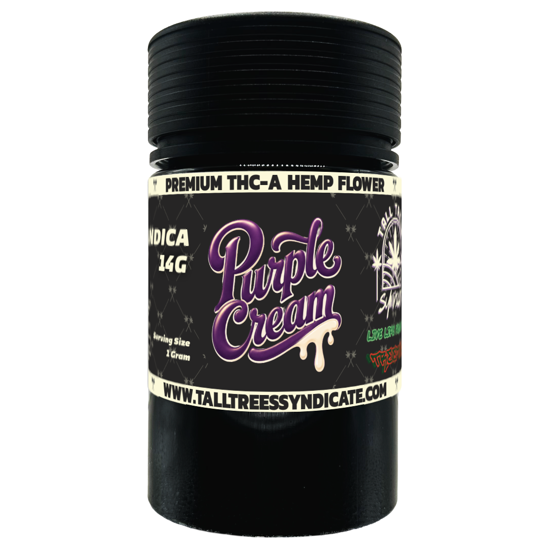 Purple Cream THC-A Hemp Flower