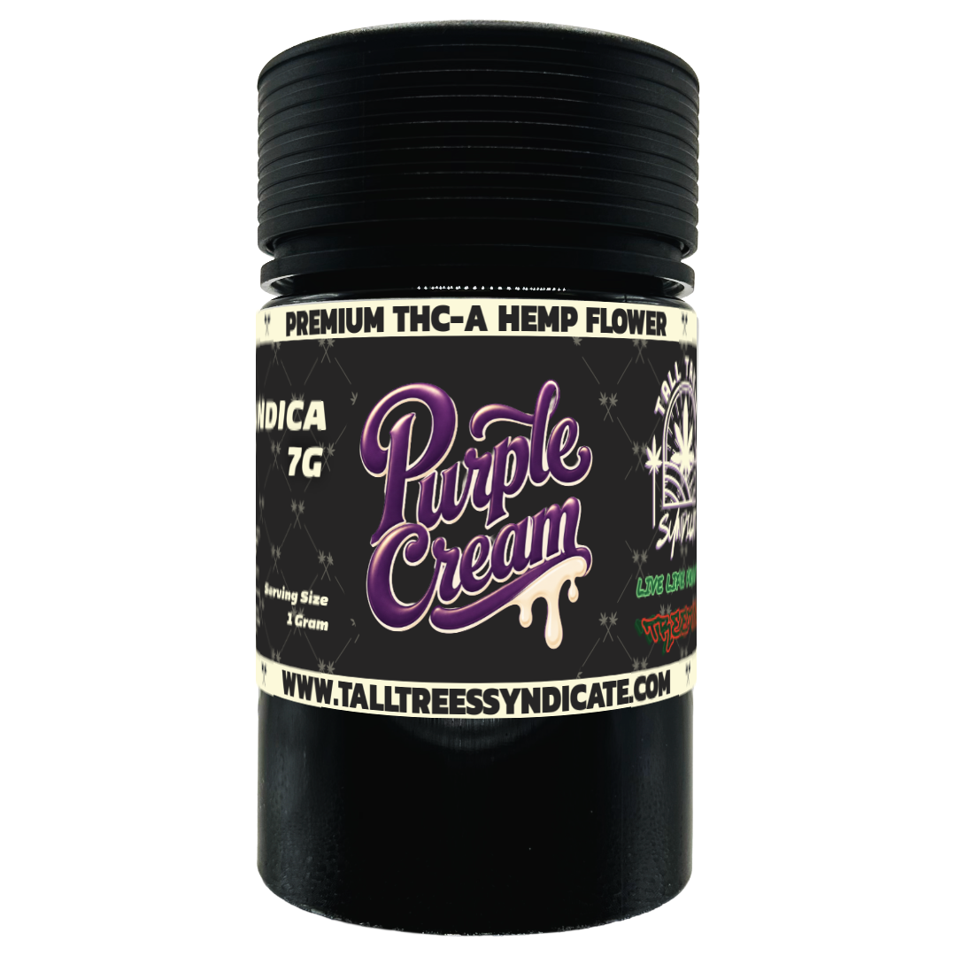 Purple Cream THC-A Hemp Flower