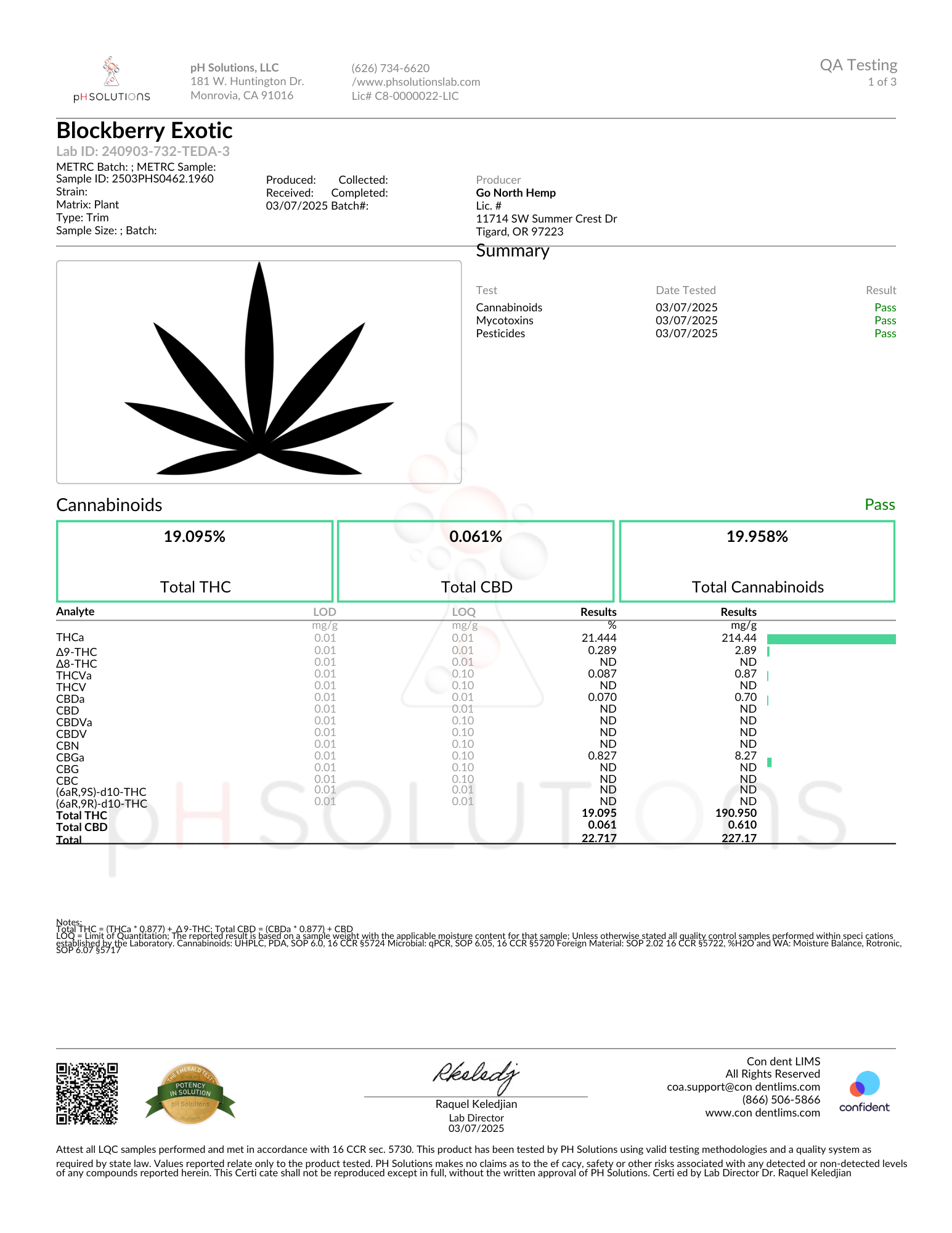 Blockberry 2G THC-A Hempwoods