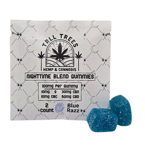2CT 100MG Nighttime Blend Gummies