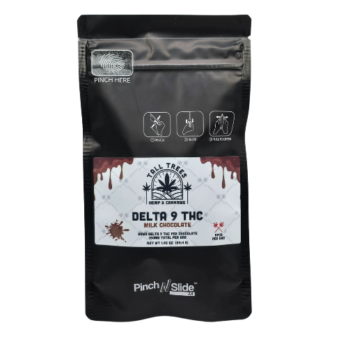 Delta 9 THC 30MG Milk Chocolate-5CT