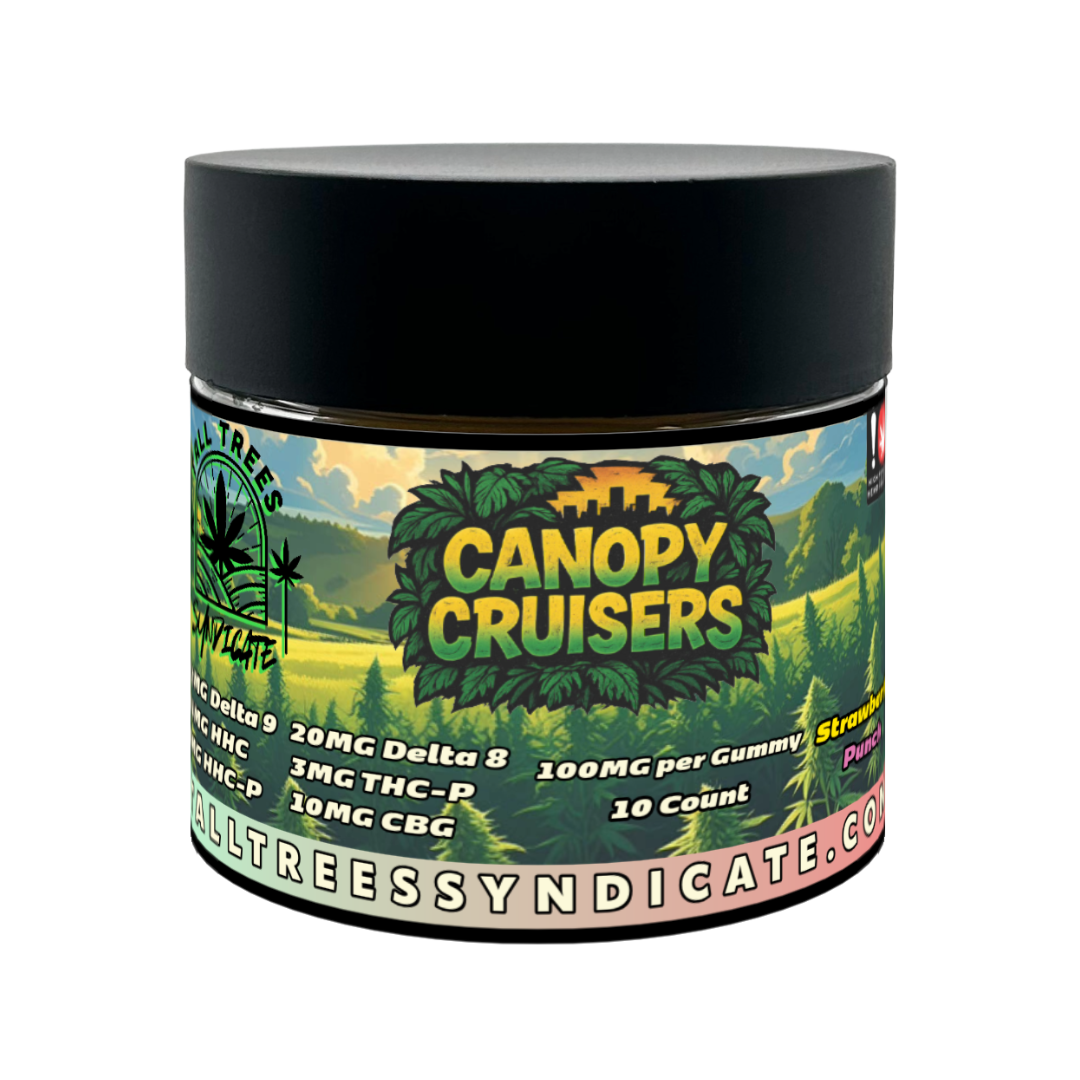 Canopy Cruisers 100MG Hemp Gummies