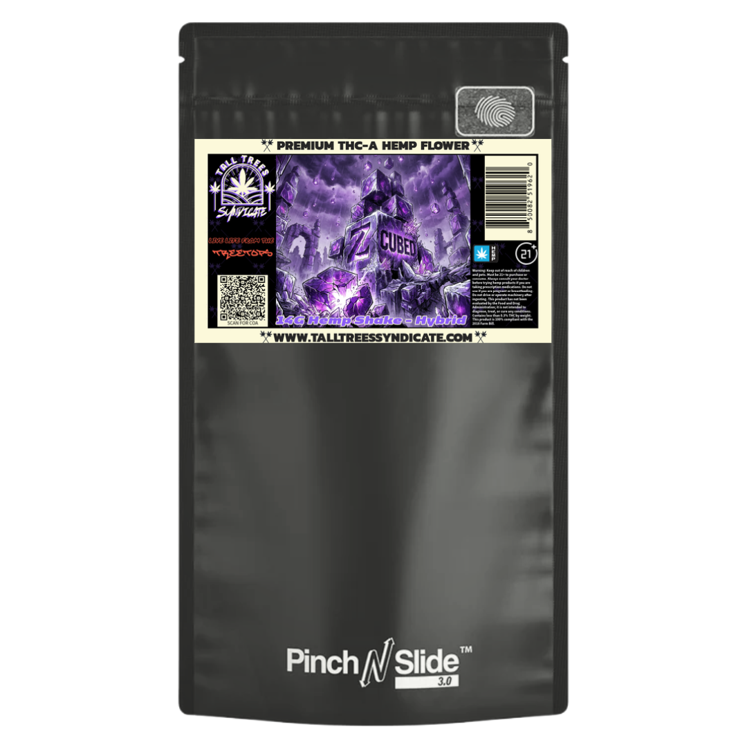 Z Cube THC-A Hemp Shake 14g