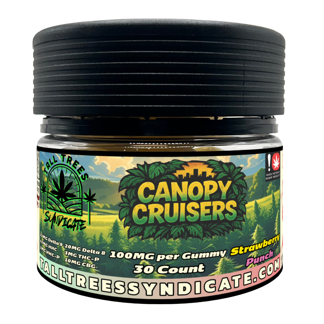 Canopy Cruisers 100MG Hemp Gummies