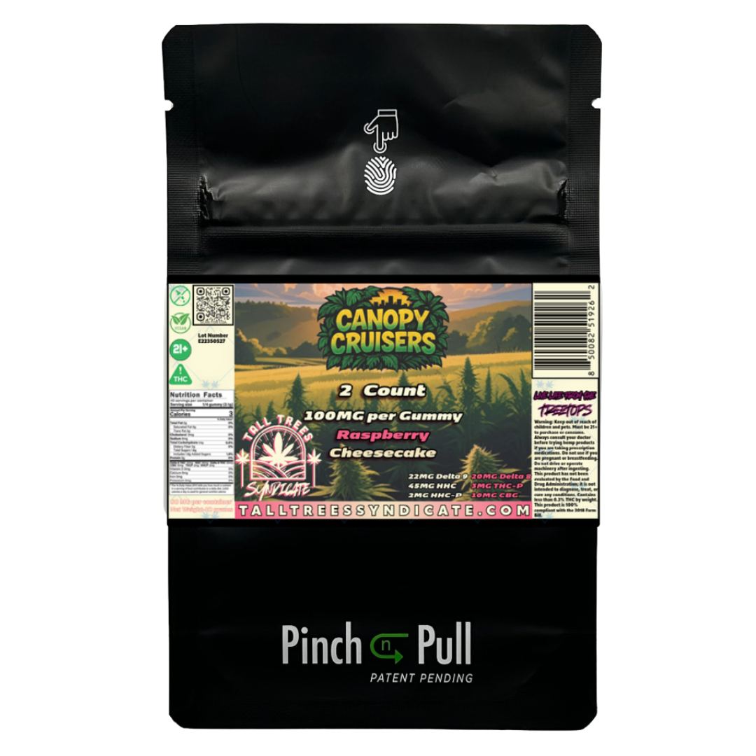 Canopy Cruisers 100MG Hemp Gummies