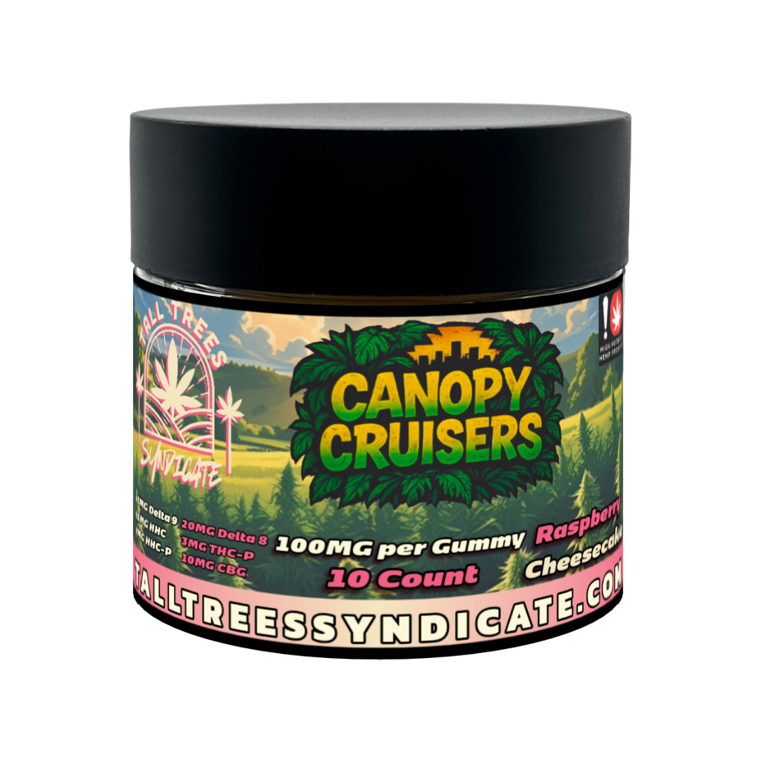 Canopy Cruisers 100MG Hemp Gummies