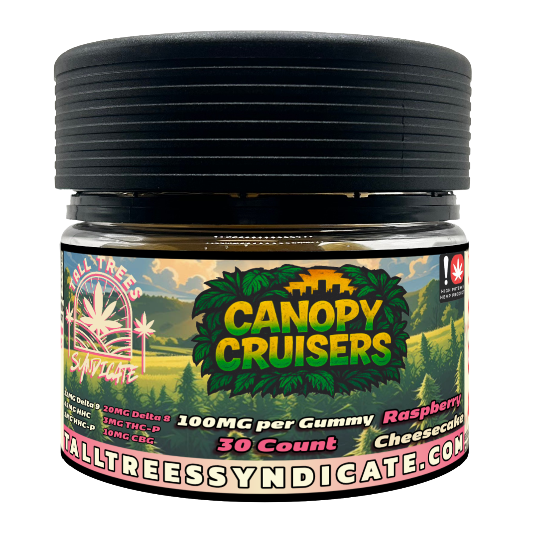 Canopy Cruisers 100MG Hemp Gummies