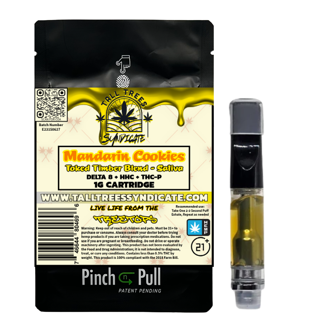 Mandarin Cookies Torched Timber Blend Cartridge 1G