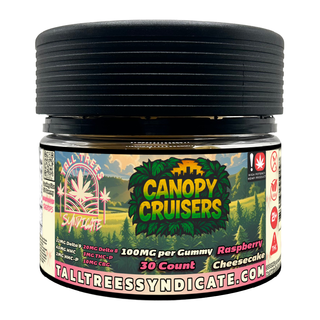 Canopy Cruisers 100MG Hemp Gummies