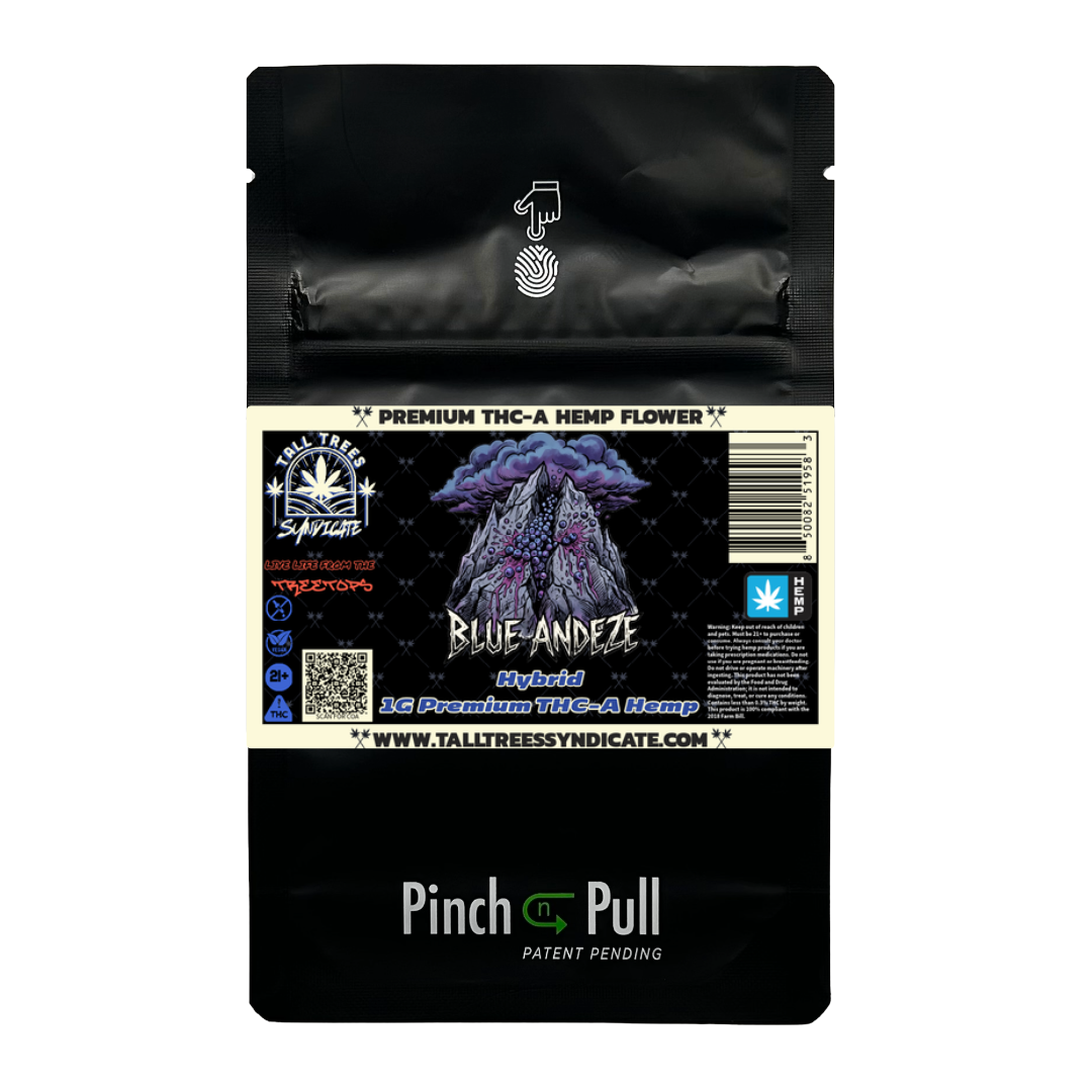 Blue Andeze 1G THC-A Hemp Flower