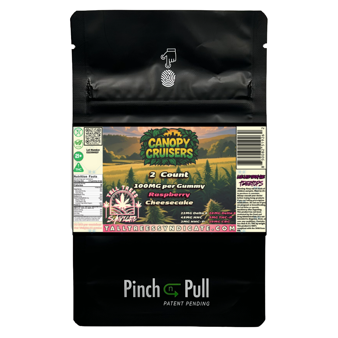 Canopy Cruisers 100MG Hemp Gummies