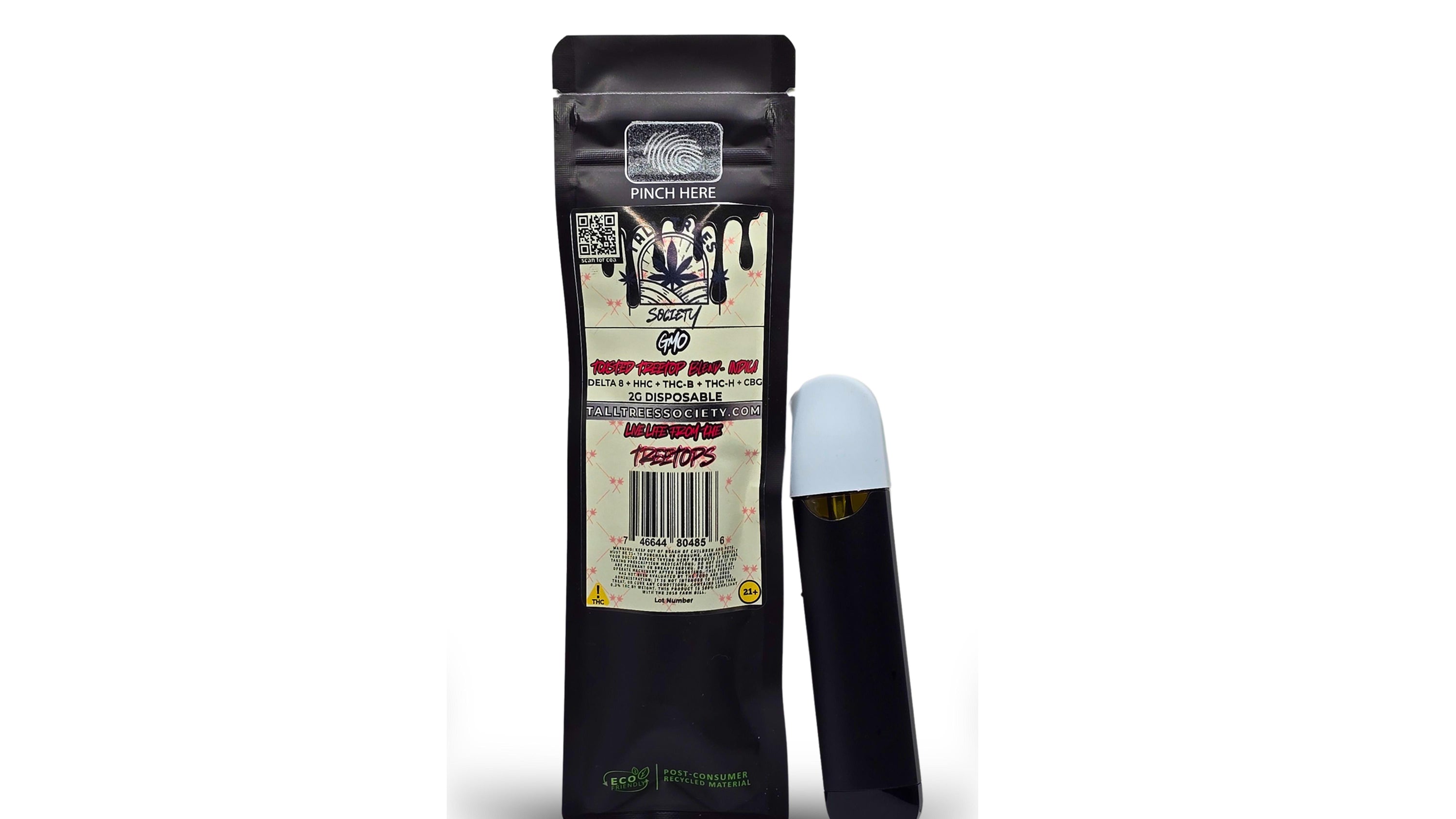 GMO 2G Toasted Treetop Blend Disposable