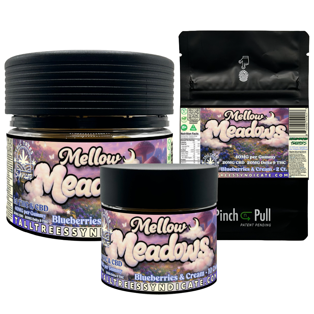 Mellow Meadows 40MG Hemp Gummies