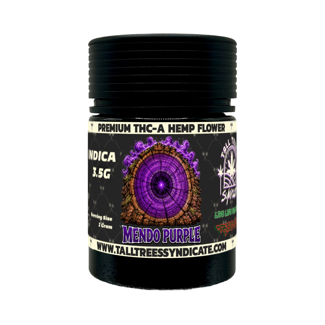 Mendo Purple THC-A Hemp Flower