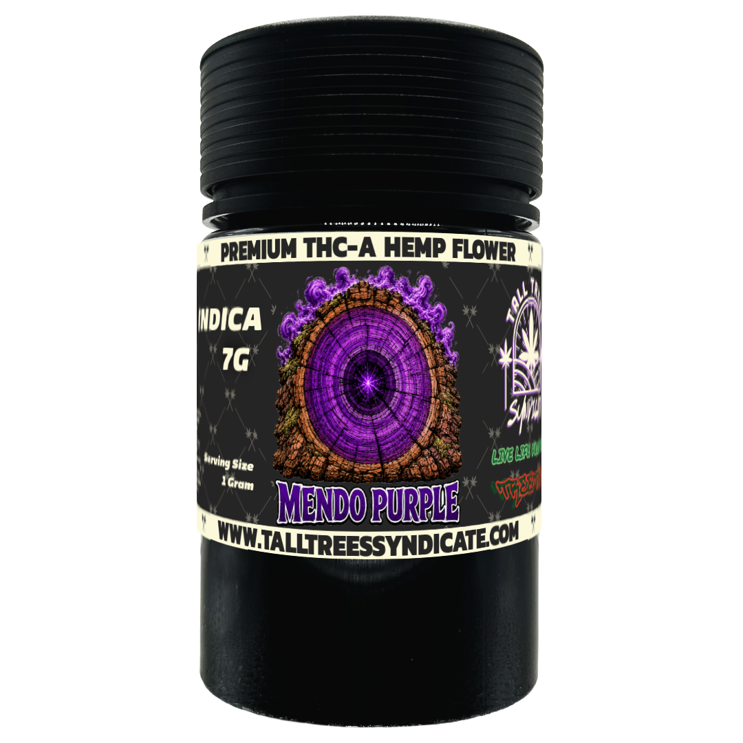 Mendo Purple THC-A Hemp Flower