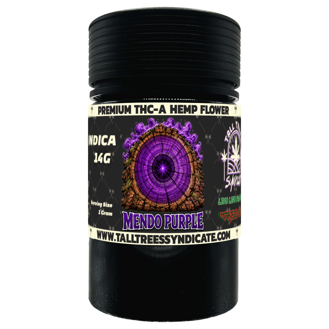 Mendo Purple THC-A Hemp Flower