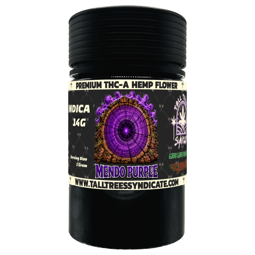 Mendo Purple THC-A Hemp Flower