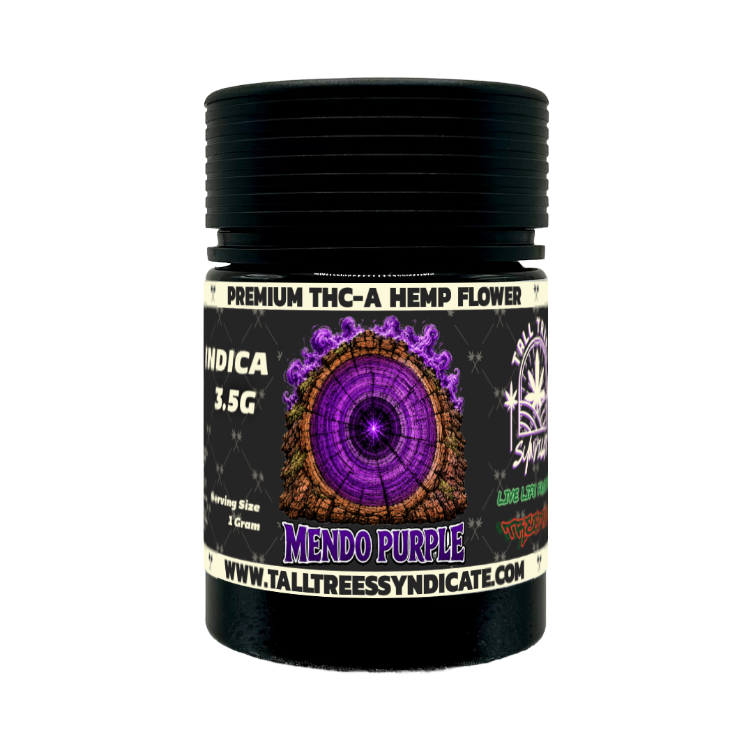 Mendo Purple THC-A Hemp Flower