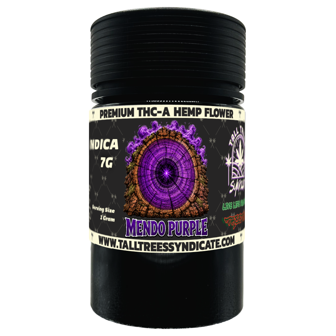 Mendo Purple THC-A Hemp Flower