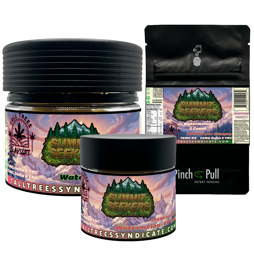 Summit Seekers 100MG Hemp Gummies-Watermelon