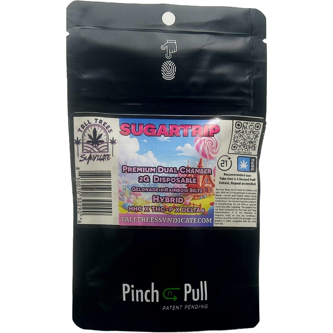 Tall Trees 2G Dual Chamber Disposable-Sugar Trip