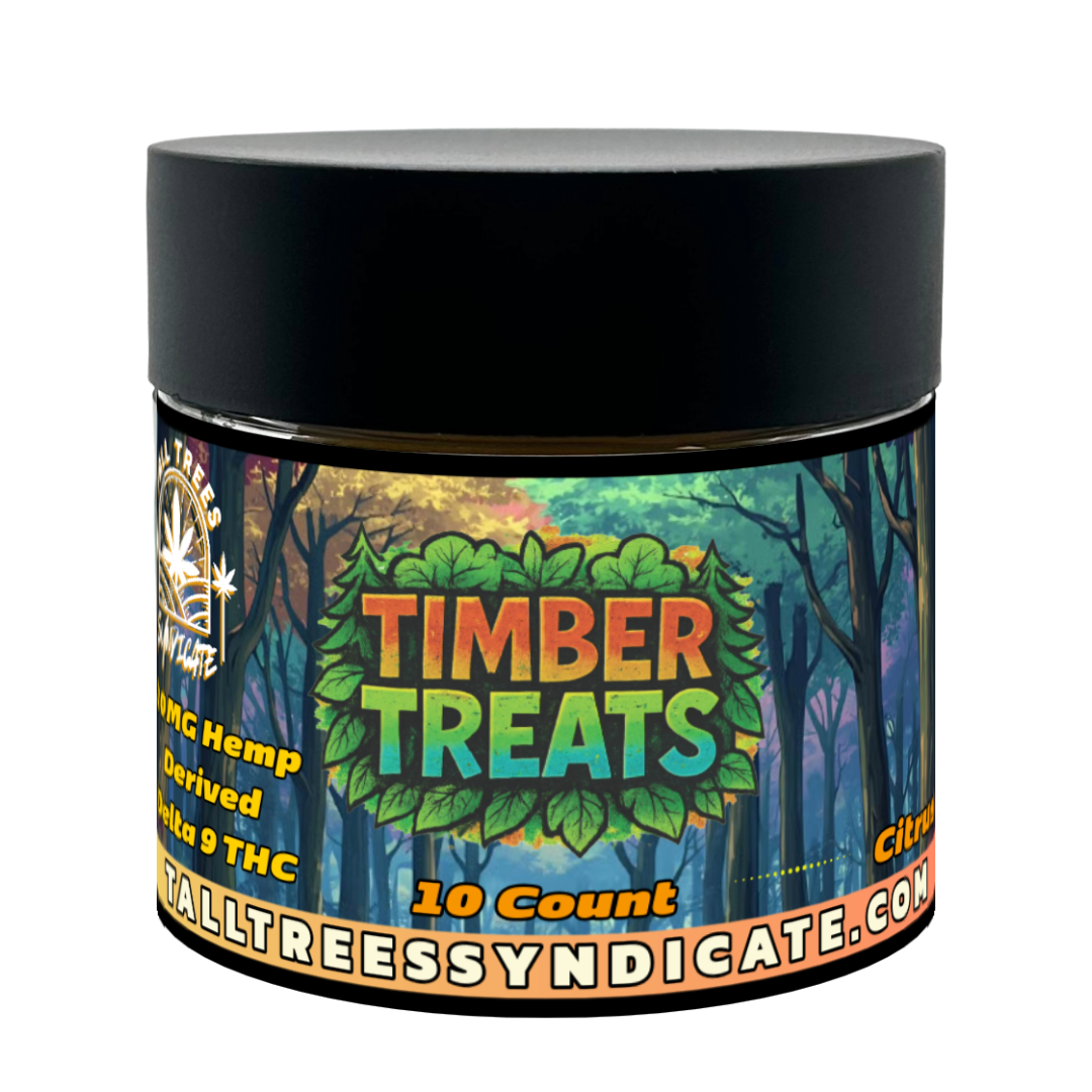 Timber Treats 20MG D9 THC Gummy