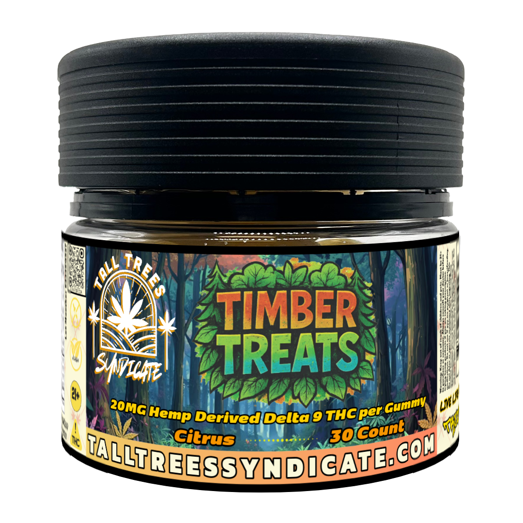 Timber Treats 20MG D9 THC Gummy